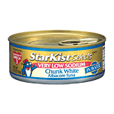 Starkist Selects very low sodium chunk white albacore tuna in water Full-Size Picture